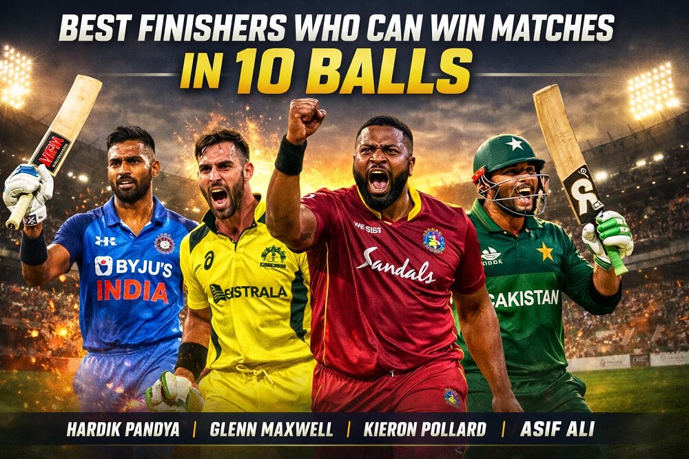 Best Finishers Who Can Win Matches in 10 Balls