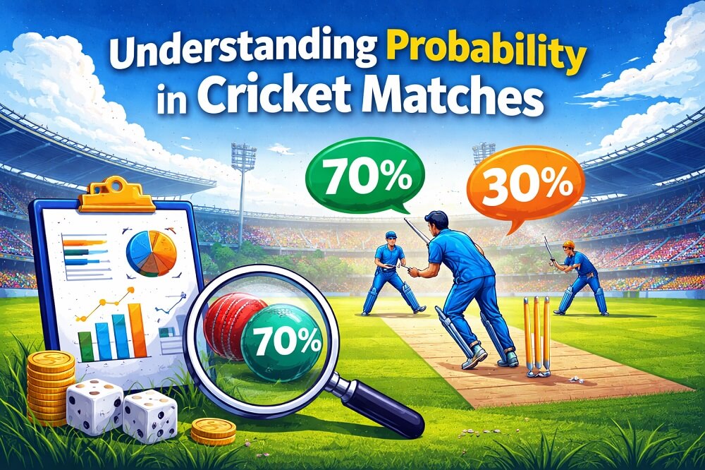 Probability in Cricket Matches